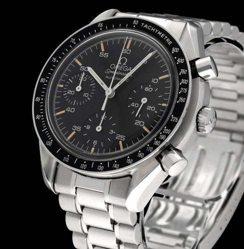 Montre Omega Speedmaster Reduced - Montre 3510.50.00 en acier (1991) avec boîte et papiers 58 Facettes OMG/SPE/509