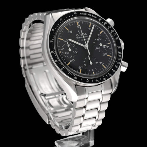 Montre Omega Speedmaster Reduced - Montre 3510.50.00 en acier (1991) avec boîte et papiers 58 Facettes OMG/SPE/509