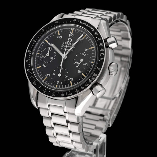 Montre Omega Speedmaster Reduced - Montre automatique en acier 39 mm 58 Facettes OMG/SPE/511