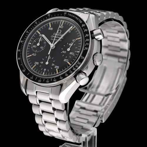 Montre Omega Speedmaster Reduced - Montre automatique en acier 39 mm 58 Facettes OMG/SPE/511