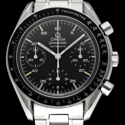 Montre Omega Speedmaster Reduced - Montre automatique en acier 39 mm 58 Facettes OMG/SPE/511