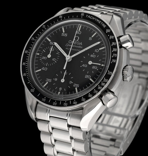 Montre Omega Speedmaster Reduced - Montre automatique en acier 39 mm (3510.50.00) 58 Facettes OMG/SPE/517
