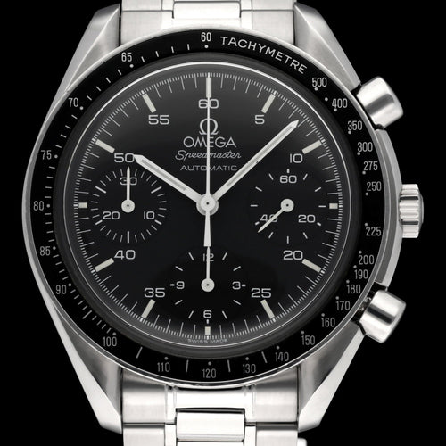 Montre Omega Speedmaster Reduced - Montre automatique en acier 39 mm (3510.50.00) 58 Facettes OMG/SPE/517