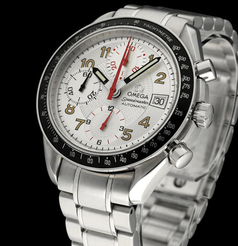 Montre Omega Speedmaster Date - Montre automatique 39 mm en acier 3513.33.00 58 Facettes OMG/SPE/528