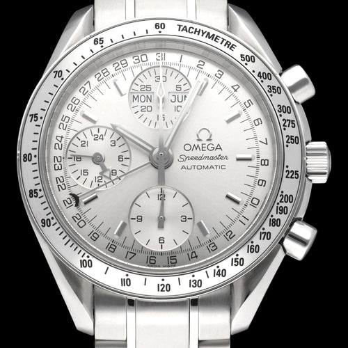 Montre Omega Speedmaster Day-Date - Montre automatique en acier 39 mm 58 Facettes OMG/SPE/536