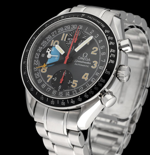 Montre Omega Speedmaster Day Date - Montre 39 mm acier réf. 3520.53.00 (1998) 58 Facettes OMG/SPE/543