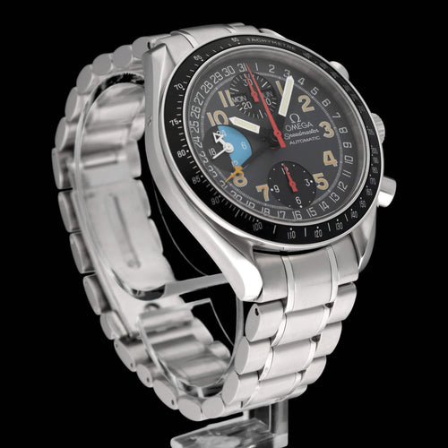 Montre Omega Speedmaster Day Date - Montre 39 mm acier réf. 3520.53.00 (1998) 58 Facettes OMG/SPE/543