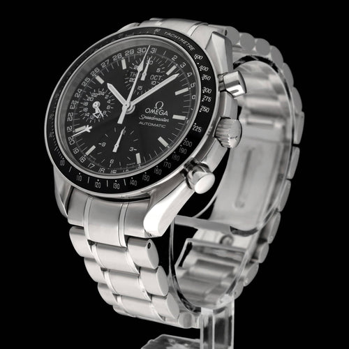 Montre Omega Speedmaster Day-Date - Montre automatique en acier 39 mm (réf. 3520.50.00) 58 Facettes OMG/SPE/544