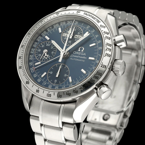 Montre Omega Speedmaster Day-Date - Montre automatique acier réf. 3523.80.00 (2000) 58 Facettes OMG/SPE/545