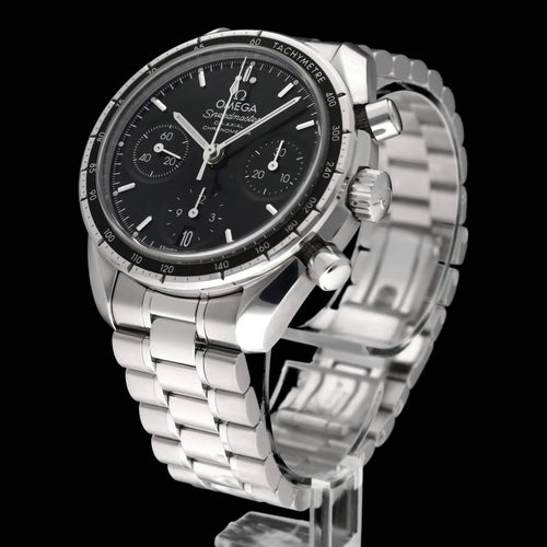Montre Omega Speedmaster - Montre 324.30.38.50.01.001 38 mm acier, boîte et papiers (2021) 58 Facettes