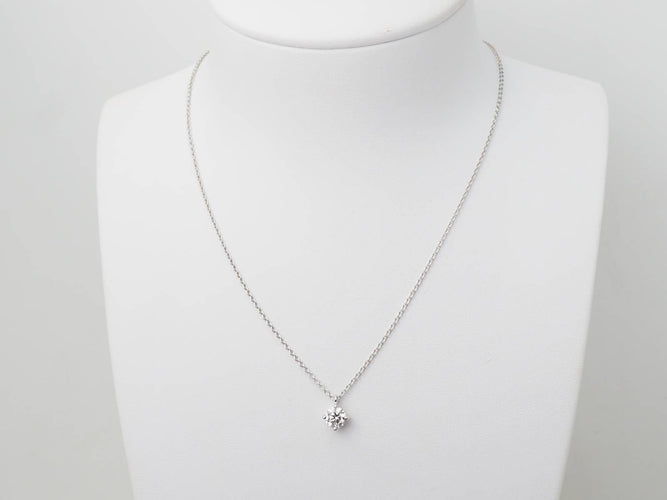 Collier Collier solitaire en or blanc 18 ct et diamant 0,70 ct 58 Facettes 31878