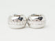 Boucles d'oreilles Boucles d’oreilles créoles en or blanc 18 ct et diamants 58 Facettes 33349