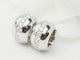 Boucles d'oreilles Boucles d’oreilles créoles en or blanc 18 ct et diamants 58 Facettes 33349