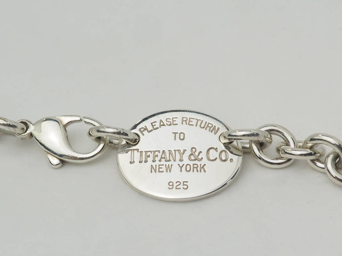 Collier Tiffany & Co - Collier ovale en argent 925 58 Facettes 33163