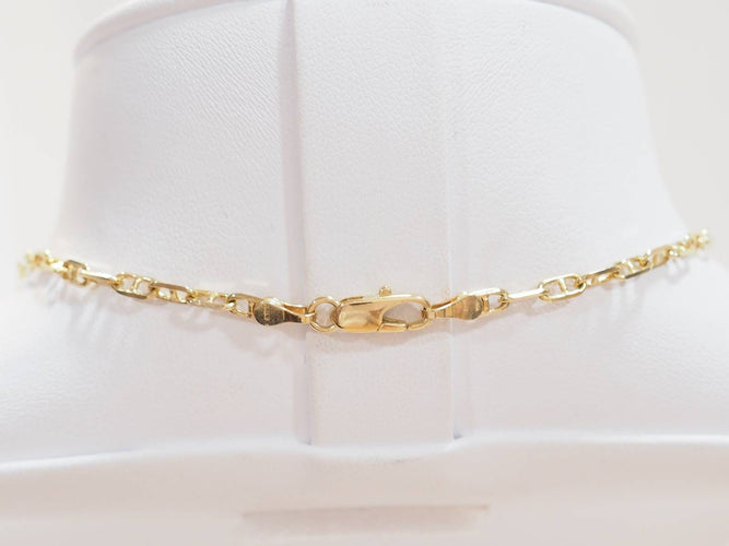 Collier Collier maille marine en or jaune 18 kt 58 Facettes 33380