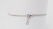 Bracelet Bracelet cœur en or blanc 18 ct et diamant 58 Facettes F4359