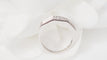 Bague 54 Bague en or blanc 18 ct et diamants 58 Facettes 19670