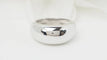 Bague 51 Bague jonc en or blanc 18 kt 58 Facettes 32555