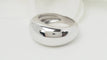 Bague 51 Bague jonc en or blanc 18 kt 58 Facettes 32555