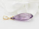 Pendentif Pendentif en or jaune 18 ct et améthyste briolette 58 Facettes 33208