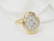 Bague 53 Bague vintage en or jaune 18 ct et diamants 58 Facettes 33224