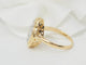 Bague 53 Bague vintage en or jaune 18 ct et diamants 58 Facettes 33224