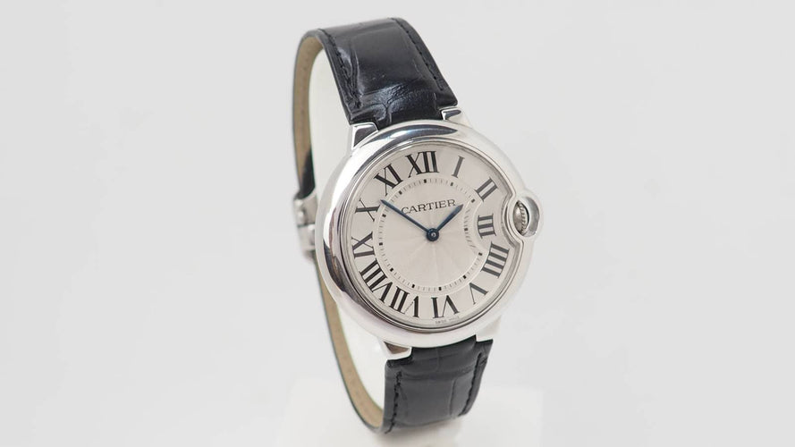 Montre Cartier Ballon Bleu (3005) - Montre 36 mm à quartz 58 Facettes 32810