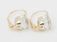 Boucles d'oreilles Pomellato Nudo Classic - Boucles d’oreilles en or rose 18 kt et topaze blanche 58 Facettes 33436