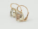Boucles d'oreilles Pomellato Nudo Classic - Boucles d’oreilles en or rose 18 kt et topaze blanche 58 Facettes 33436