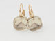 Boucles d'oreilles Pomellato Nudo Classic - Boucles d’oreilles en or rose 18 kt et topaze blanche 58 Facettes 33436