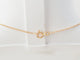 Collier Collier solitaire en or rose 18 kt et diamant taille brillant 58 Facettes 3GR18