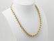 Collier Collier maille jaseron en or jaune 18 kt 58 Facettes 33247