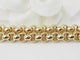 Collier Collier maille jaseron en or jaune 18 kt 58 Facettes 33247