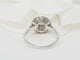 Bague 53.5 Bague Art déco en platine 900 et diamants 58 Facettes 33257