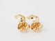 Boucles d'oreilles Cartier C - Boucles d'oreilles en or jaune 18 kt et diamants 58 Facettes 33295