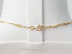 Collier Collier draperie fin XIXe siècle en or jaune 18 kt 58 Facettes 33486