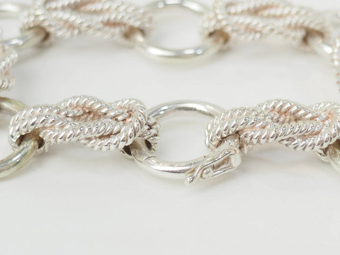 Bracelet Hermès Audierne - Bracelet en argent 925 58 Facettes 33488