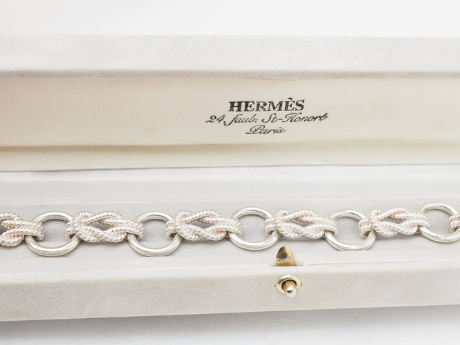 Bracelet Hermès Audierne - Bracelet en argent 925 58 Facettes 33488