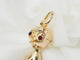 Pendentif Pendentif breloque figurine en or jaune 18 ct et turquoise 58 Facettes 33336
