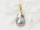 Pendentif Pendentif perle Mabé de Tahiti taille poire en or jaune 18 ct 58 Facettes 33335