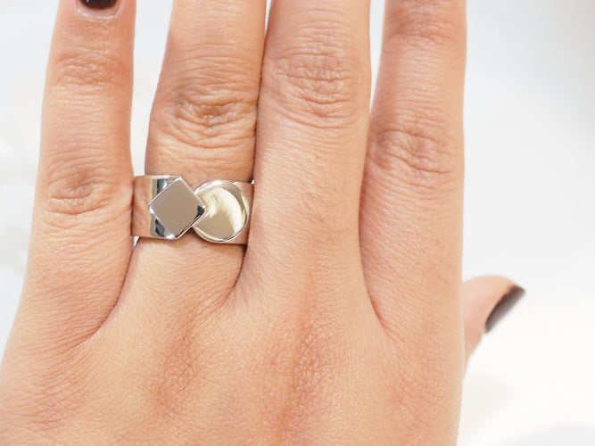 Bague 58 Fred Fredkiss - Bague en or blanc 18 ct 58 Facettes 33570