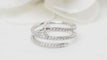 Bague 56 Cartier Juste un Clou - Bague en or blanc 18 kt et diamants 58 Facettes 32685