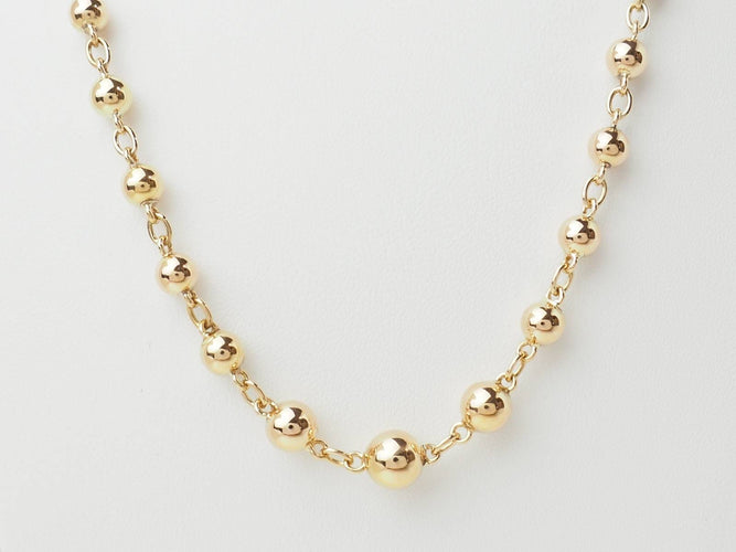 Collier Collier marseillais en chute en or rose 18 Kt 58 Facettes 33623