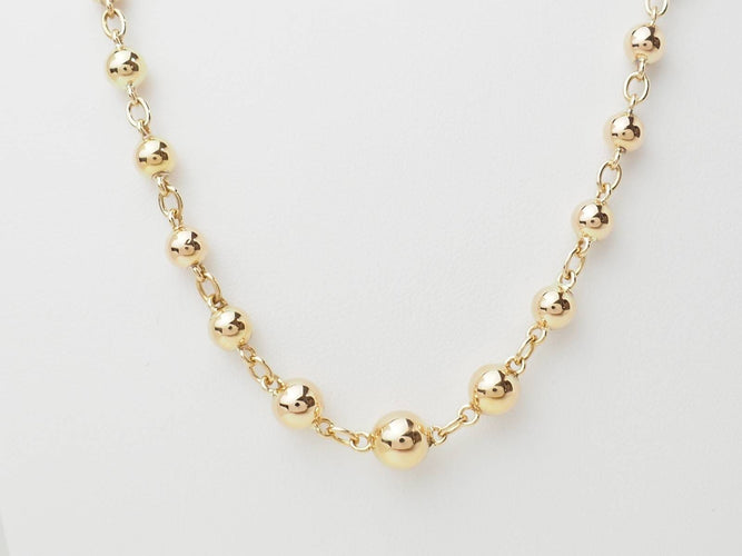 Collier Collier marseillais en chute en or rose 18 Kt 58 Facettes 33623