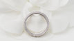 Bague 53 Alliance américaine tour complet en platine 850 et diamants 0,80 ct 58 Facettes 31755