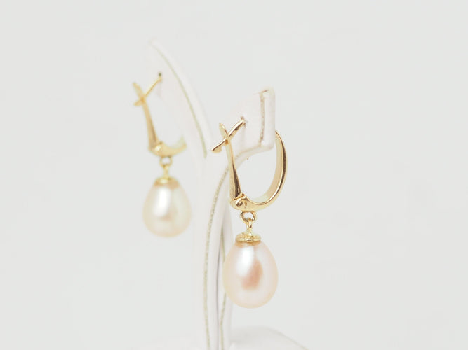 Boucles d'oreilles Boucles d’oreilles en or jaune 18 ct et perles de culture 58 Facettes 29957