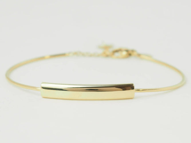 Bracelet Bracelet jonc en or jaune 18 kt 58 Facettes 33635