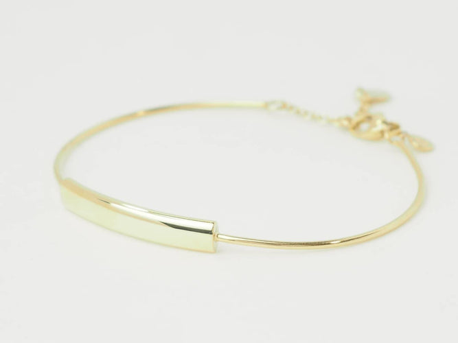 Bracelet Bracelet jonc en or jaune 18 kt 58 Facettes 33635