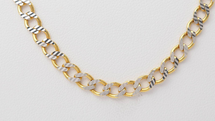 Collier Collier maille fantaisie en or jaune 18 K 58 Facettes 31084