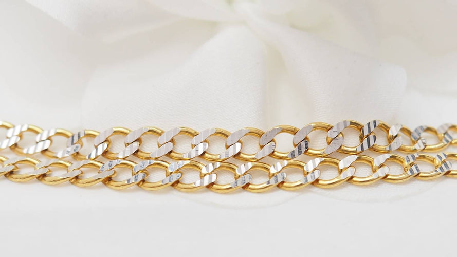 Collier Collier maille fantaisie en or jaune 18 K 58 Facettes 31084